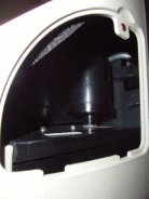 酸素濃縮器　メンテナンス窓